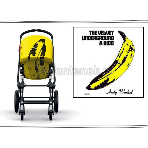 Bugaboo andy warhol banana shop