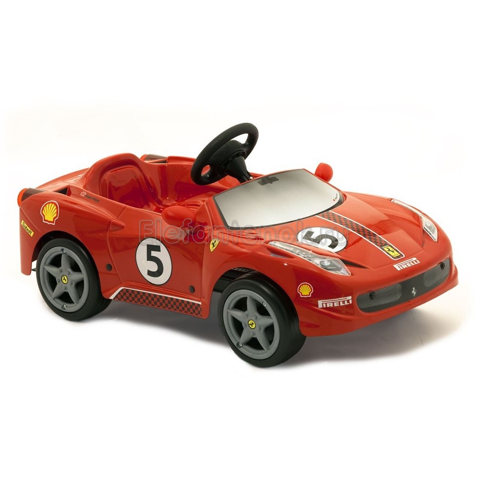 A toy ferrari top