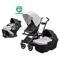 Orbit Baby G3 коляска 3 в 1  Black - капюшон Slate