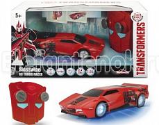 DICKIE игрушка-трансформер Боевая машинка Sideswipe, 18 см, 1\4 Цвет не выбран