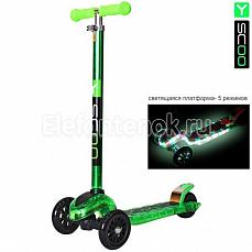 Y-SCOO MAXI Laser Show green metallic