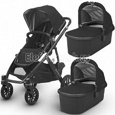 UPPAbaby Vista для двойни (2 в 1) (Аппабеби Виста) Jake (Black)