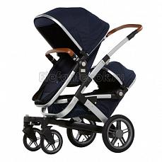 Joolz Geo twin 2 в 1 (2 люльки, 2 сиденья) Earth Parrot blue