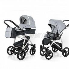 Esspero Newborn Lux 2016 Alu 2 в 1 Silver (шасси Grey)