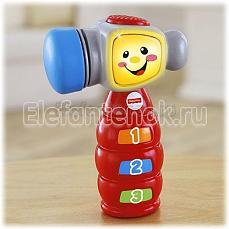 Fisher Price "Смейся и учись" Обучающий молоточек Цвет не выбран