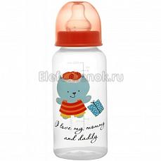 Happy Baby Бутылочка со стандартным горлом арт. 10003 красный