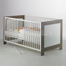 Geuther Marlene детская кроватка белый/серый