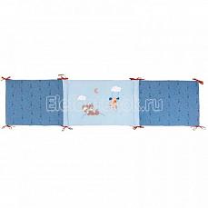 Nattou Bed Bumper бампер для кроватки Jim & Bob Собачка и Енот