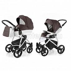 Esspero Grand Newborn Lux 2 в 1 Cacao leatherette (шасси Grey)