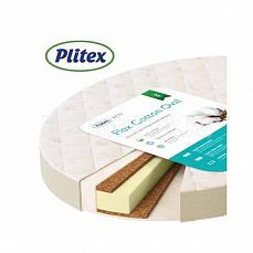 Plitex Flex Cotton Oval 125x65x10 см матрас