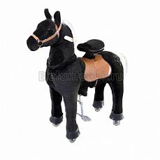 PonyCycle лошадка чёрная малая Цвет не выбран