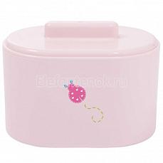 Bebe Jou Пластиковая коробочка для гигиенических принадлежностей Розовый