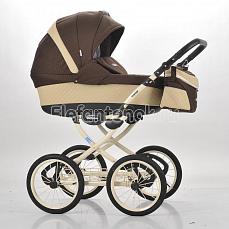 Mr Sandman Voyage Premium 50% кожа 2 в 1 Бежевый Перфорированный - Коричневый в Принт