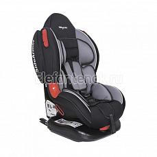 Baby Care BC-02 ISOFIX Люкс чёрный/серый