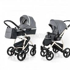 Esspero Newborn Lux 2016 Alu 2 в 1 Grey (шасси Beige)