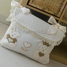 Roman Baby Real Bears сумка на кроватку Бежевый