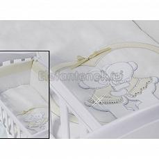 Feretti Baby Beddings Culla Gemelli Doppio Nido Enchant постельное белье для колыбели для двойни ivory слоновая кость