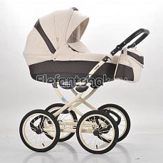 Mr Sandman Voyage Premium 50% кожа 2 в 1 Коричневый Перфорированный - Бежевый в Принт