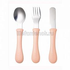 Beaba Set of 3 Cultery Inox NUDE