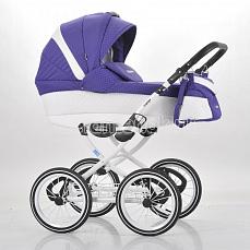 Mr Sandman Voyage Premium 50% кожа 2 в 1  Белый Перфорированный - Фиолетовый в Принт