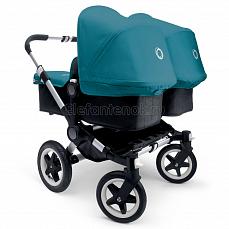 Bugaboo Donkey Twin  Black\petrol blue