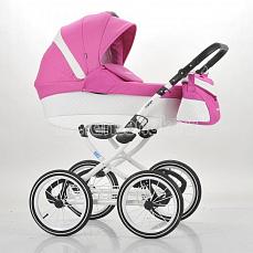 Mr Sandman Voyage Premium 50% кожа 2 в 1 Белый Перфорированный - Розовый в Принт