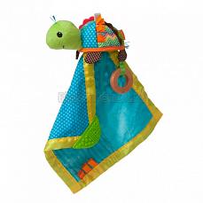 Infantino Развивающая игрушка "Черепашка с голубым платочком" Цвет не выбран