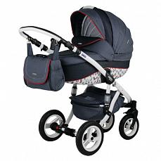 Bebe-Mobile Mario Paris London 2 в 1 Т. Синий Перфорированный в Квадратик - Т. Синийарт. 