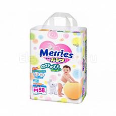 Merries эконом трусики для детей Медиум 6/10 кг 58 шт