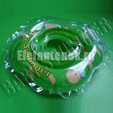 Baby Swimmer круг на шею 3-15 кг Салатовый (полуцветный)