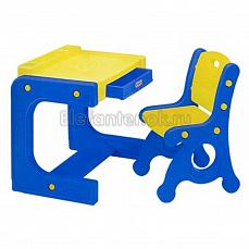 Haenim Toy Детская мебель стол (парта) + один стул Цвет не выбран