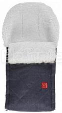 Kaiser Dublas (Кайзер Дублас) Navy MELANGE+NATURAL WHITE, 2молнии, 98*45