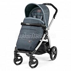 Peg-Perego Book Plus Pop Up Completo Blue Denim шасси silver