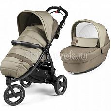 Peg-Perego Book Cross 2 в 1 (с люлькой Culla Elite) (Пег-Перего Бук Кросс Кулла Элит) Class Beige