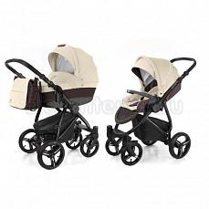 Esspero Grand Newborn Lux 2 в 1 Cream leatherette (шасси Black)