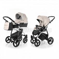 Esspero Newborn Lux 2016 Alu 2 в 1 Beige (шасси Chrome)