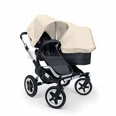 Bugaboo Donkey Duo  black\off white (расширенный капюшон)