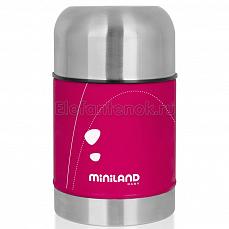 Miniland Soft Thermo Food 600 мл розовый