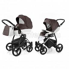 Esspero Grand Newborn Lux 2 в 1 Cacao leatherette (шасси Chrome)