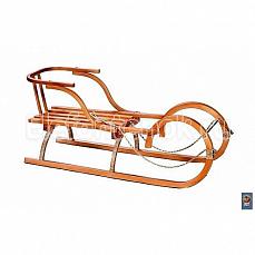 Rich Toys Санки деревянные "Мороз Иванович" со спинкой, без подножки, большие Цвет не выбран