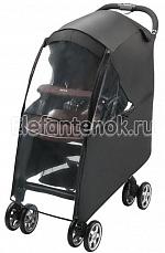 Aprica Дождевик для колясок Air Ria (Karoon Plus, Flyle, Luxuna)  Прозрачный/черный для Flyle, Luxuna