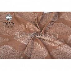 Diva Linen слинг-шарф (лён-хлопок) Moka Linen 5,2 м
