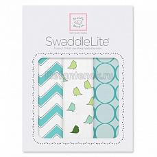 SwaddleDesigns Набор пеленок SwaddleLite Chic Chevron Lite TQ