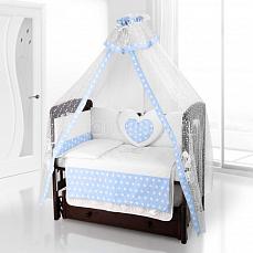 Beatrice Bambini Cuore Grande Anello - BIANCO&BLU