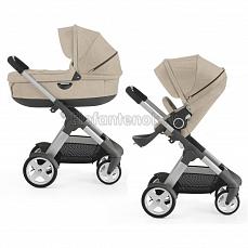 Stokke Crusi (Стокке Крузи коляска 2 в 1) Beige Melange / Бежевый Меланж