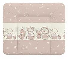 Ceba Baby Матрац пеленальный 70*85 см мягкий на комод Ducklings brown W-134-050-230