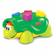 Fisher Price Учим фигуры и цвета. Развивающая игрушка "Черепашка"