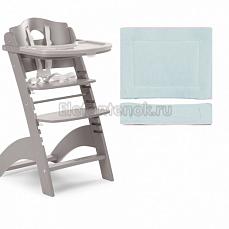 Childhome Lambda 2 Stone Grey + Pastel mint