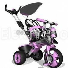 Injusa City trike Aluminium pink rosa