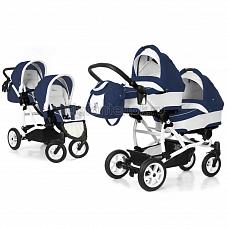 Esspero Duetto 3 в 1 Navy Grey (шасси White)